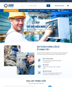 Theme WordPress thiết bị điện nước