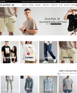 Theme WordPress thời trang 08