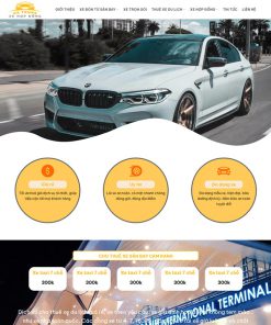 Theme WordPress dịch vụ thuê xe 06