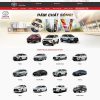 Theme WordPress bán xe toyota 04