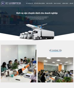 Theme WordPress công ty vận chuyển 03