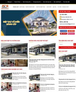 Theme WordPress kiến trúc, xây dựng 03