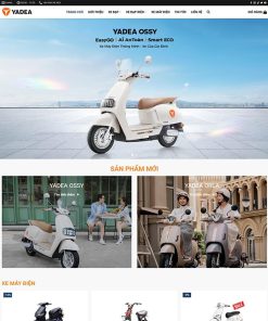 Theme WordPress bán xe máy điện