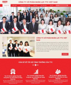 Theme WordPress xuất khẩu lao động 08